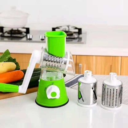 Drum Grater | Manual Vegetable Cutter Slicer