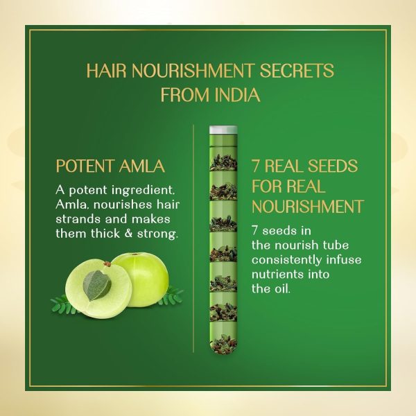 Herbs India Amla & 7 Seeds Hair Oil – 280 Ml