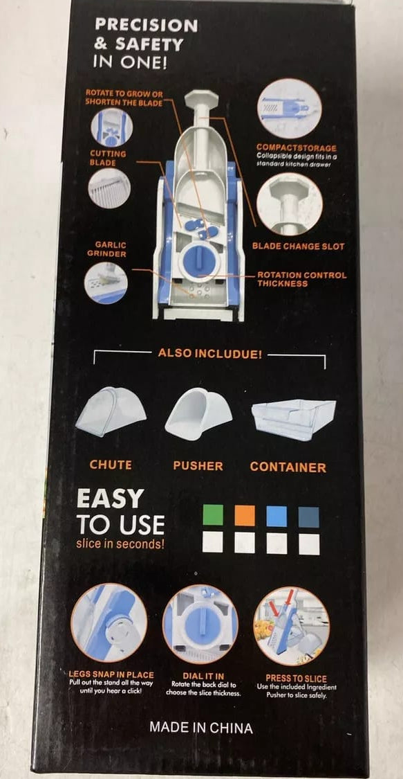 5 In 1 Mandoline Vegetable Slicer Food Chopper, Vegetable Cutter