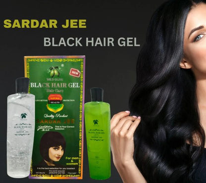 New Sardar Jee Black Hair Color Gel 500ml Bottles