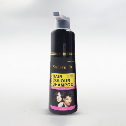 Subaru 3 In 1 Black Hair Color Shampoo Shampoo For Men & Women |